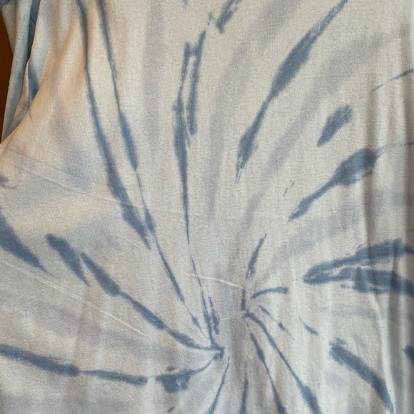 Tie Dye Long Sleeve Shirt with Rhinestones - Picture 4 of 4